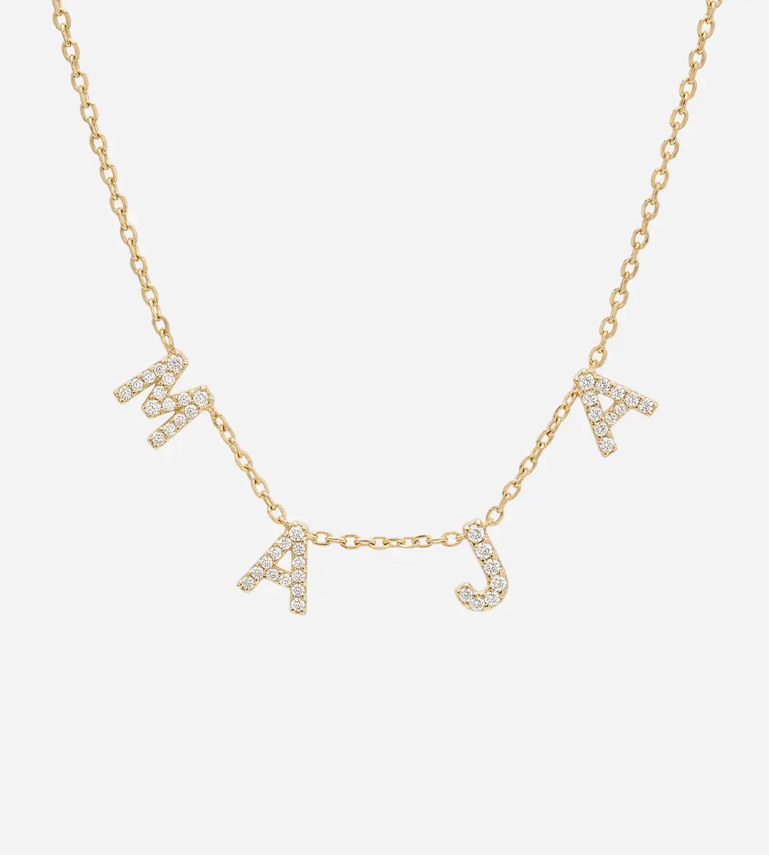 Kristall halsband