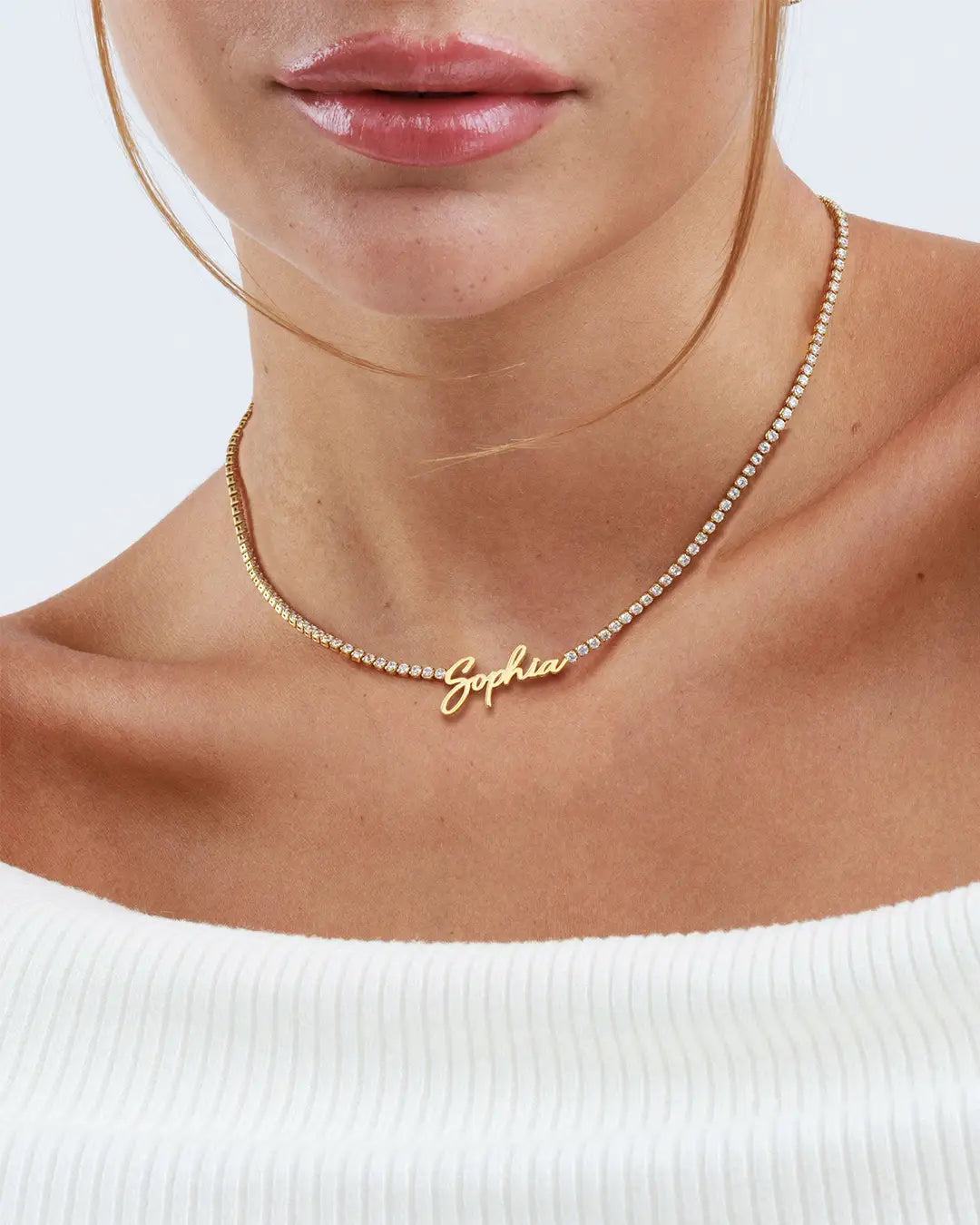 Personligt namnhalsband
