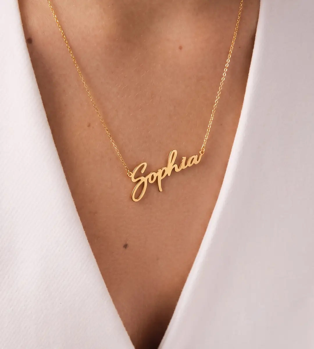 Personligt namnhalsband